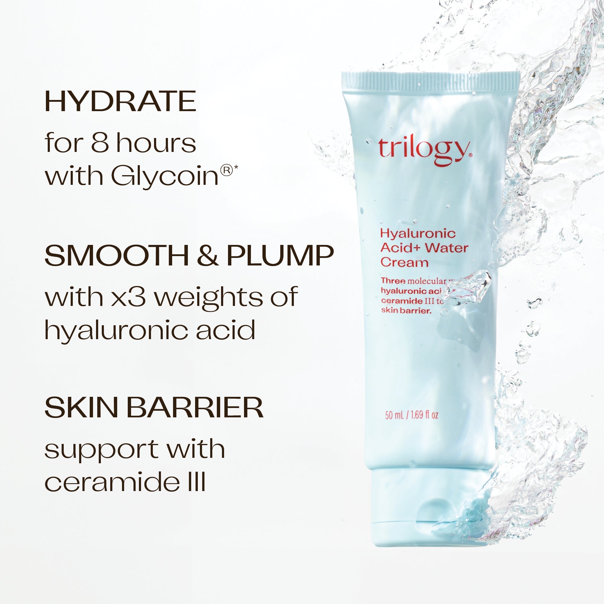 Hyaluronic Acid+ Water Cream, 50mL